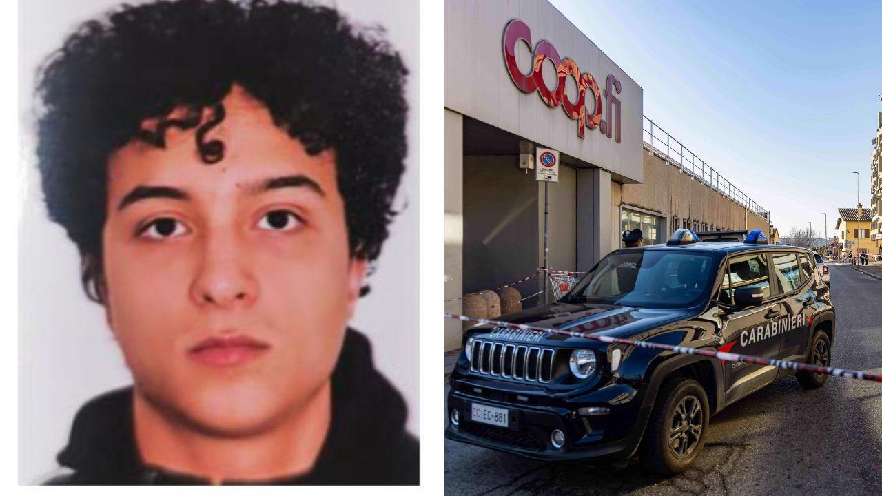 Il 17enne ucciso e il lugo del delitto