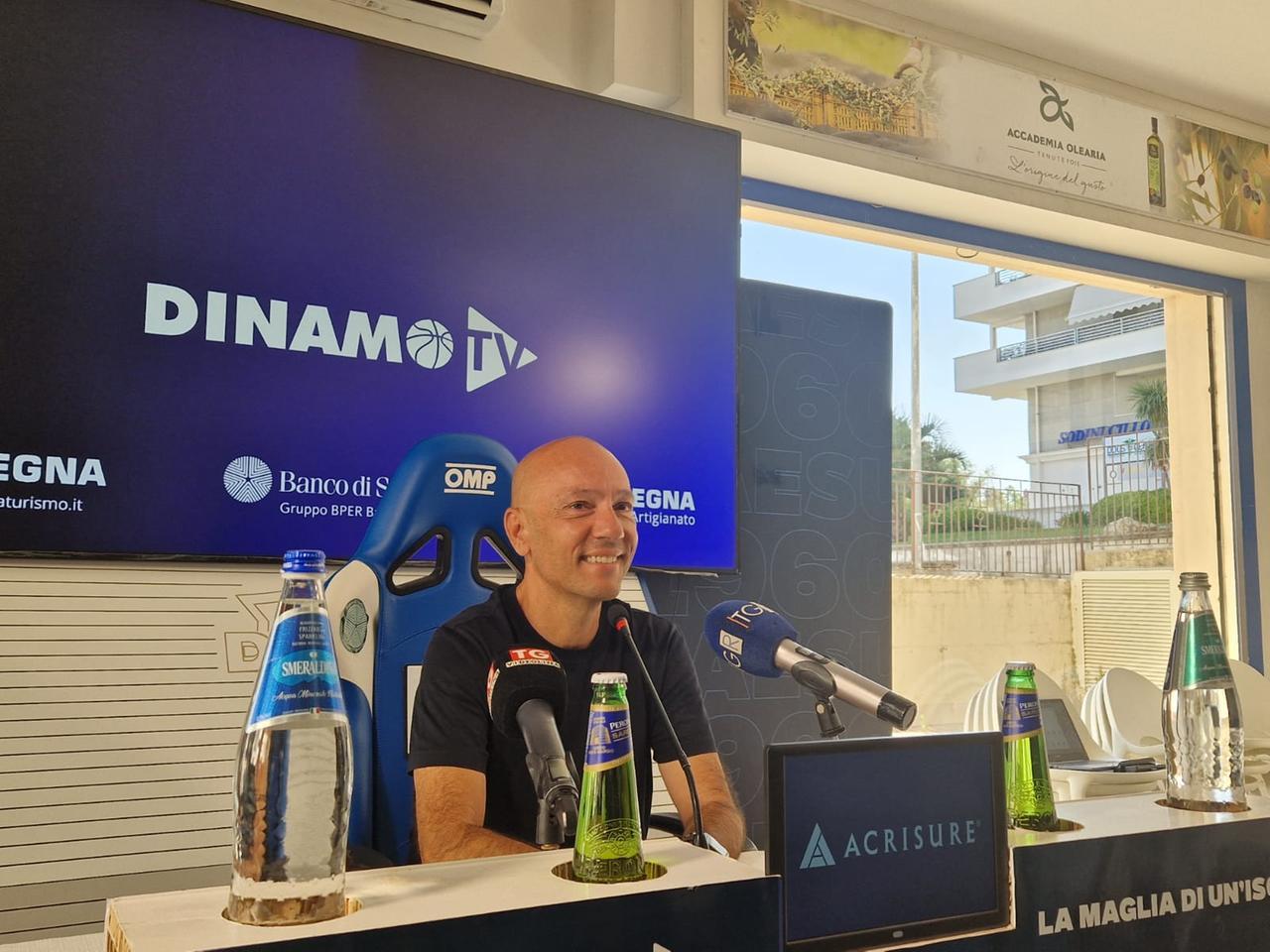 
	Stefano Sardara presidente della <strong>Dinamo Banco di Sardegna</strong>

