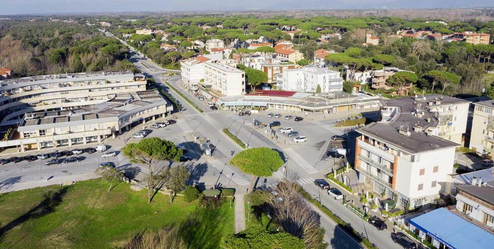 
	Il centro di Tirrenia

