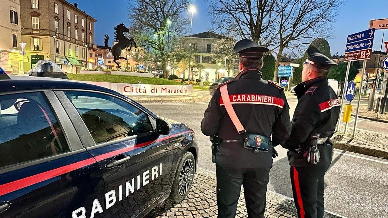 L'arresto è stato eseguito dai carabinieri di Maranello