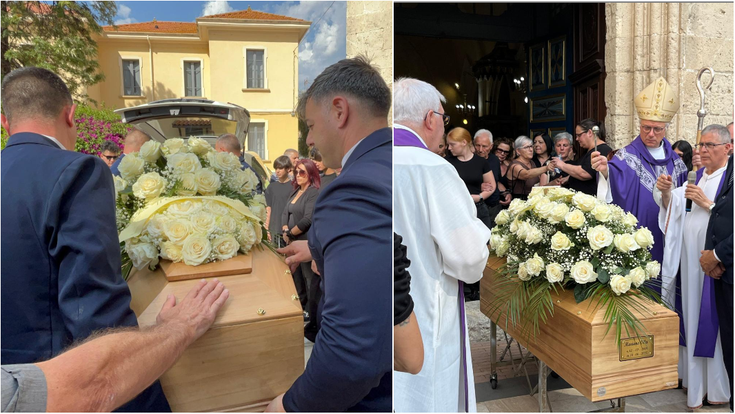 
	L'ultimo saluto a Mariano Olla (<em>foto Mario Rosas)</em>


