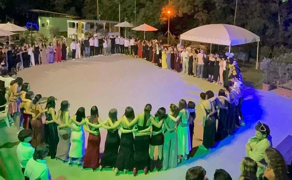 
	Un momento della festa al parco Valch coi maturandi del liceo Lorenzini di Pescia

