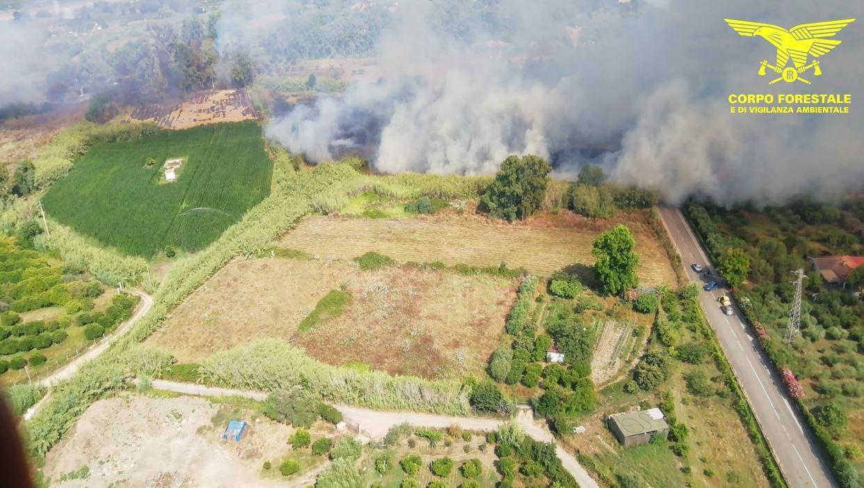 Sardegna in fiamme: 15 incendi in una sola giornata
