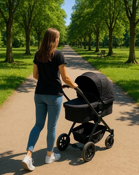 Mamma molestata in pieno giorno mentre spingeva il passeggino