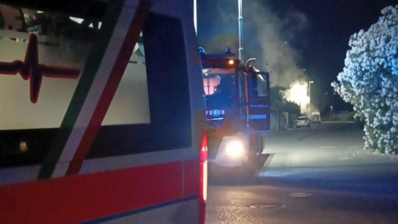 
	Il punto dell'incendio

