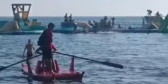 
	Un &ldquo;assalto&rdquo; al parco ripreso dallo stesso Merlini l&rsquo;anno scorso

