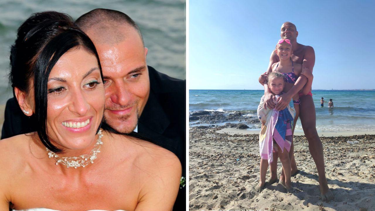 
	Valentino Antonetti con Jessica Cervetto e con le figlie

