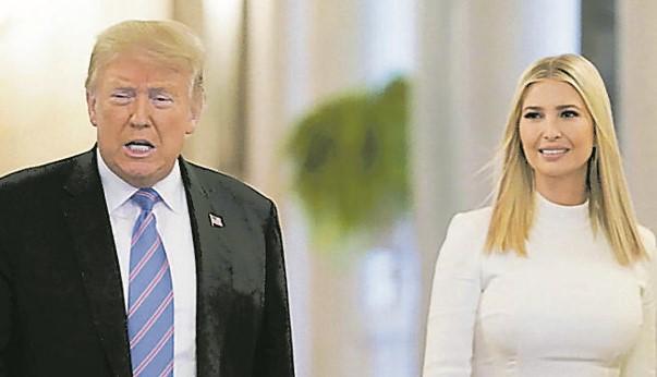 
	Donald Trump e la figlia Ivanka

