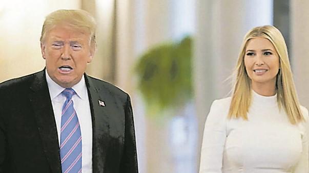 Donald Trump e la figlia Ivanka