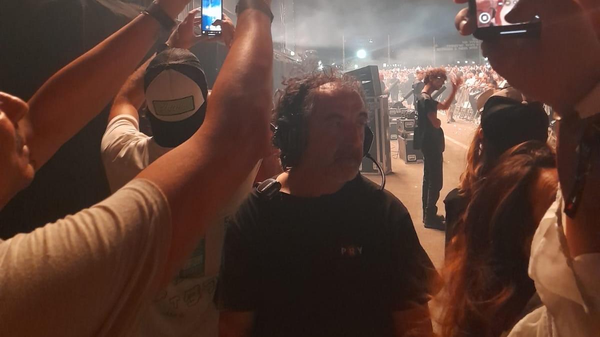 Ivano Monzani, la “guardia del corpo dei concerti” conquista anche Campovolo