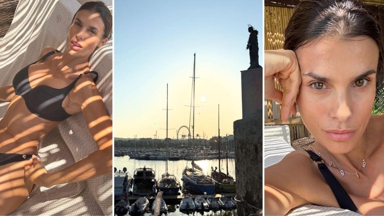 Vacanze vip, Elisabetta Canalis ad Alghero: relax tra sole, mare e famiglia