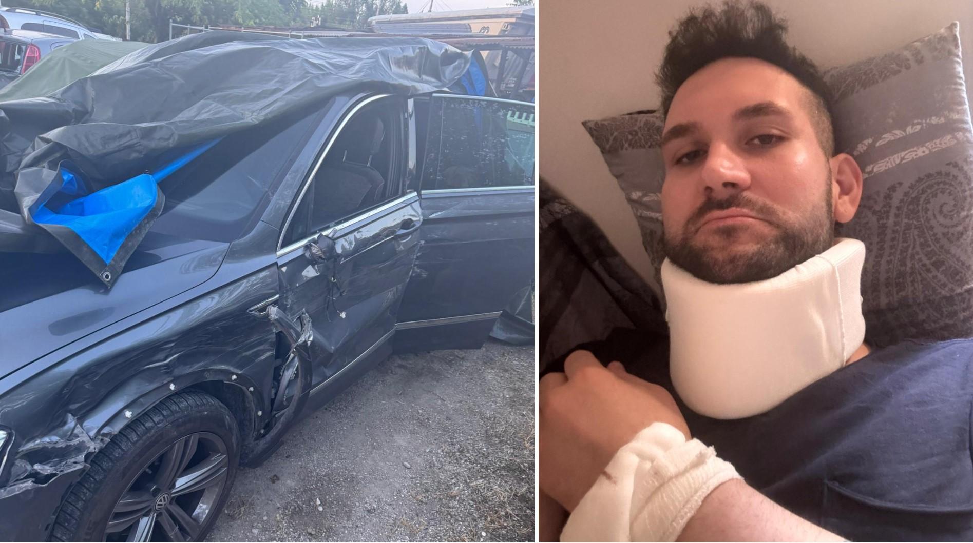 Incidente in galleria, giovane sotto choc: «Mi sono venuti addosso e nessuno si è fermato a soccorrermi»