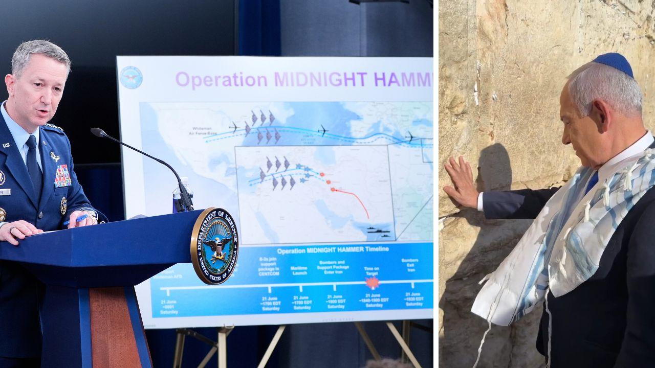 
	La conferenza stampa al Pentagono e Benjamin Netanyahu

