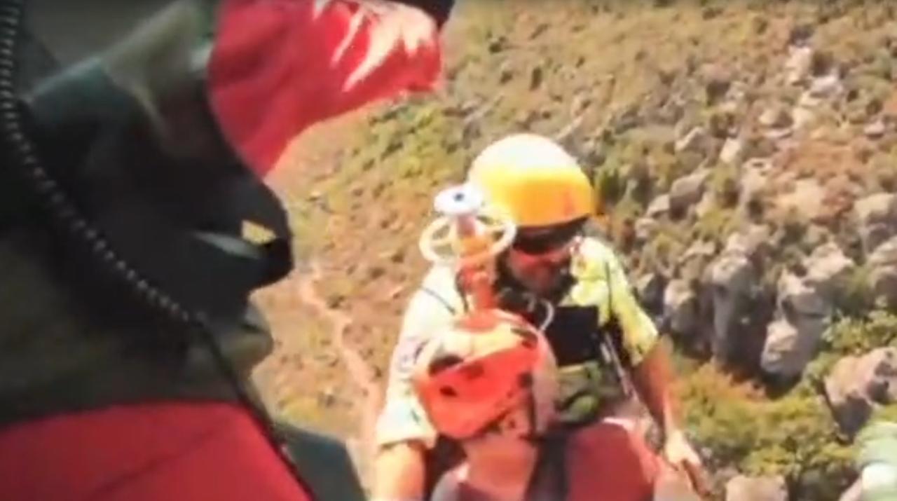 
	Il soccorso dei pompieri con "Drago"

