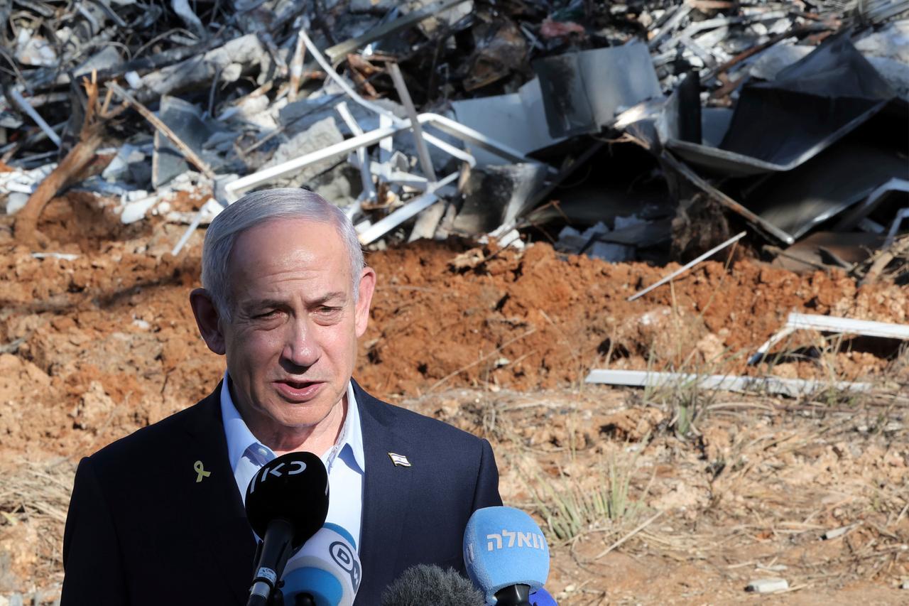 
	Il primo ministro israeliano Netanyahu

