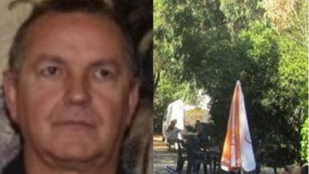 A sinistra Giuseppe Mazzotta. A destra il Camping Lacona Pineta