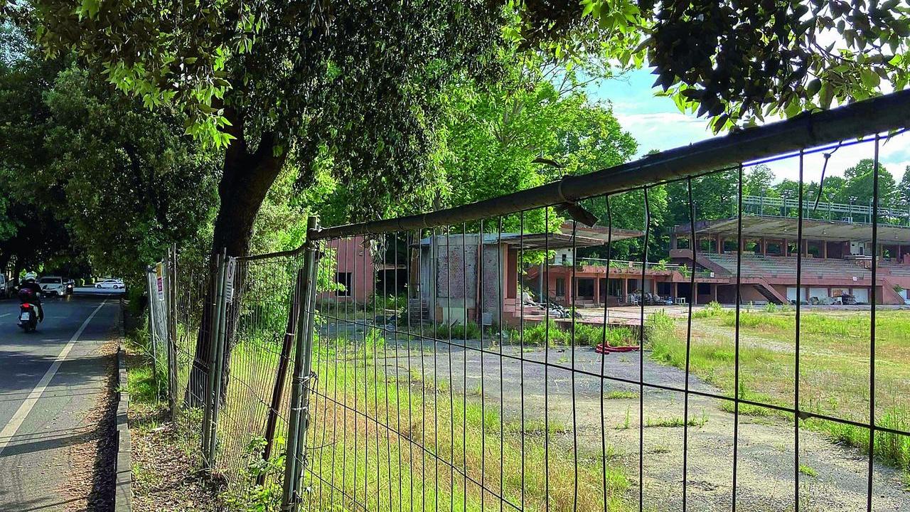 Una vista dell’ex ippodromo delle Mulina a Firenze