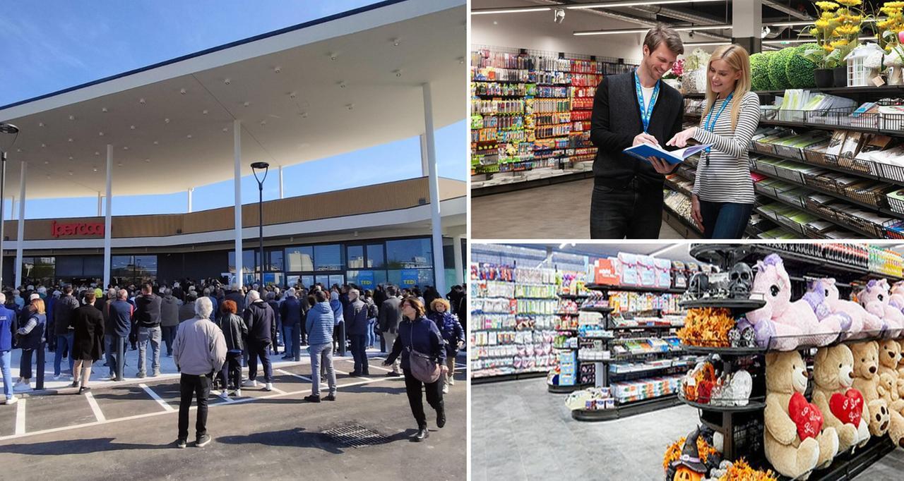 
	Tedi sar&agrave; accanto all'Ipercoop

