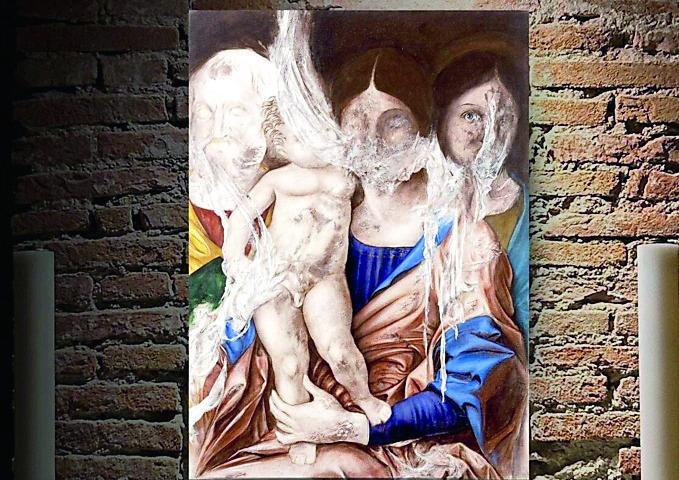 Livorno e la mostra nella cripta storica del pittore Dimastrogiovanni