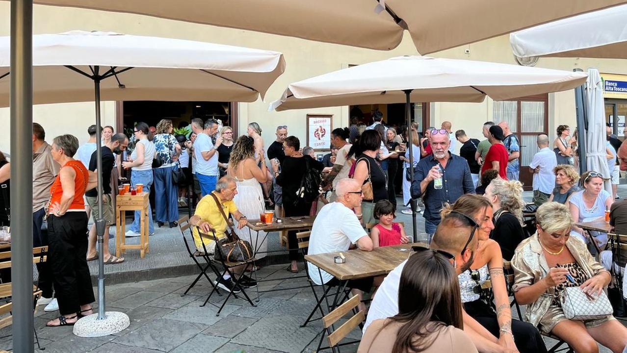 L'inaugurazione del "Bacaro Torto"