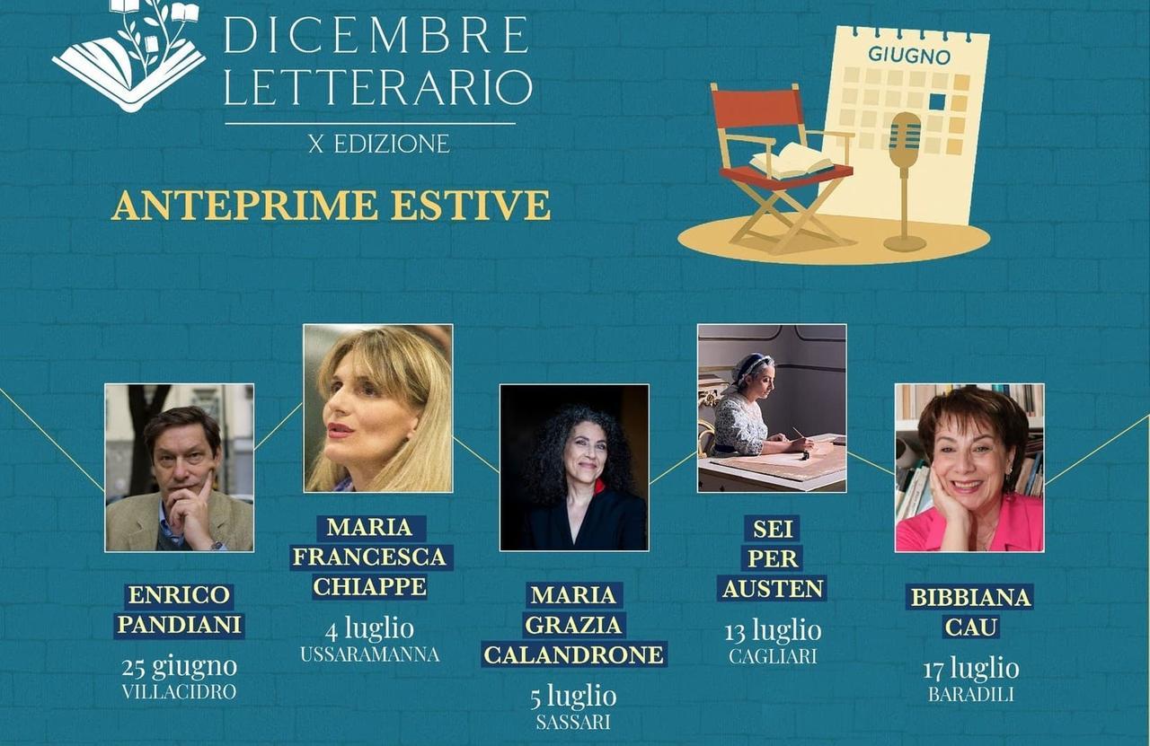 Da Cagliari a Sassari, ecco l’anteprima del “Dicembre letterario”