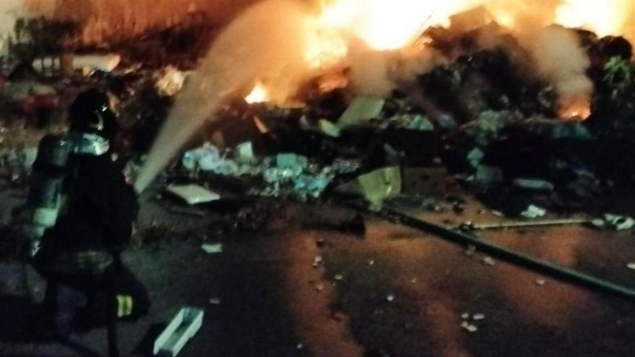 
	L'intervento dei vigili del fuoco (Foto: vigili del fuoco)

