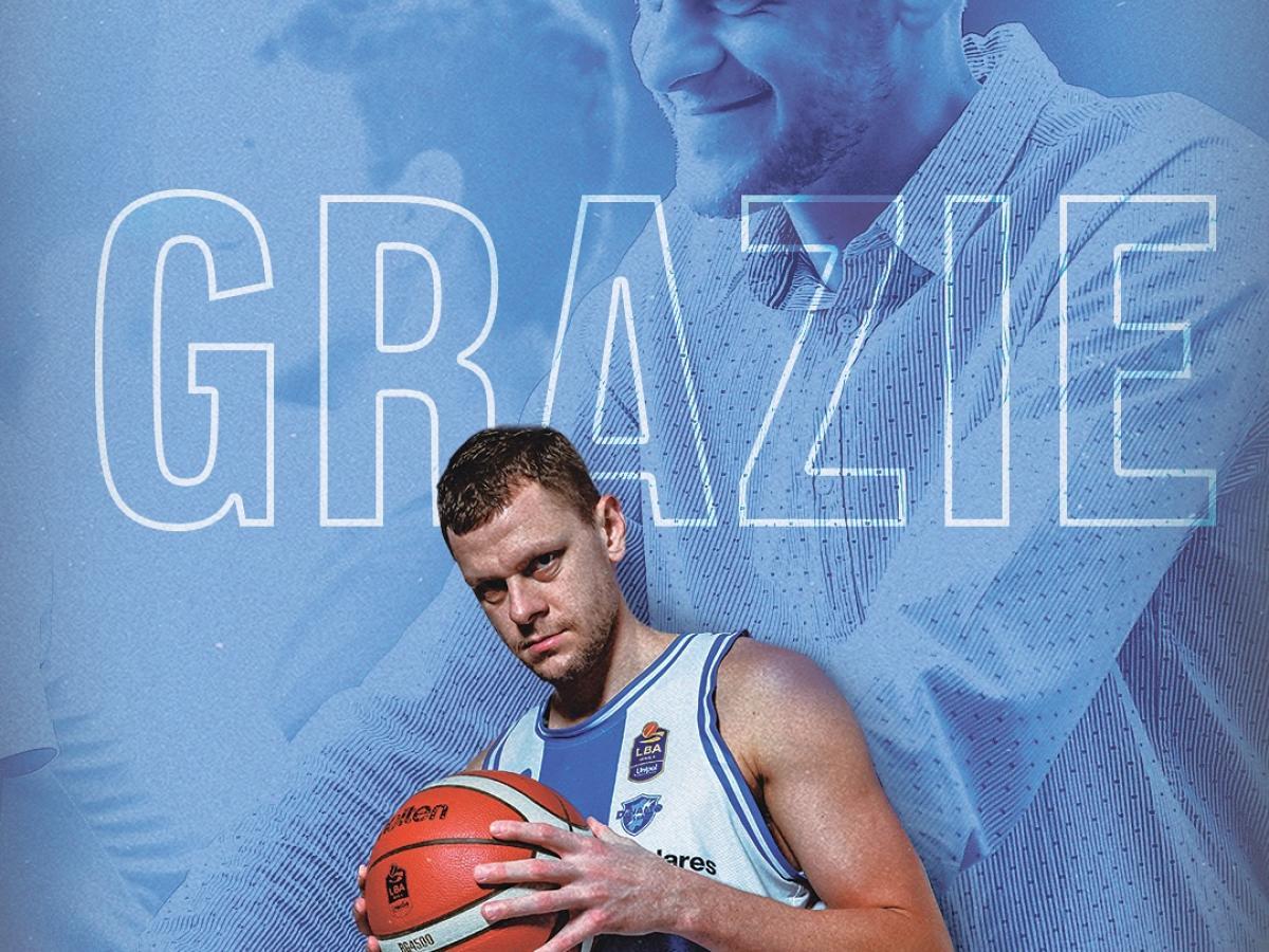 Si chiude dopo 5 anni l’avventura di Eimantas Bendzius alla Dinamo: va a Udine