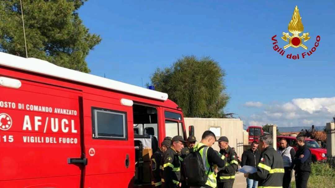 La centrale operativa mobile dei vigili del fuoco