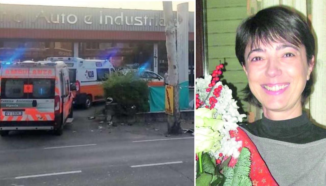 
	Il luogo della tragedia e Monica Pioppi

