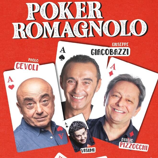 Poker Romagnolo a Reggio Emilia: arrivano Giuseppe Giacobazzi, Paolo Cevoli, Andrea Vasumi e l’inconfondibile “zio Duilio” Giuseppe Pizzocchi