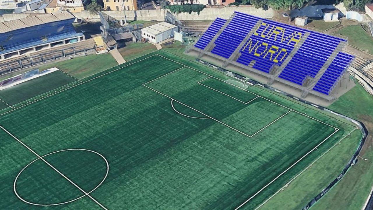 Come sarà la nuova Curva nord