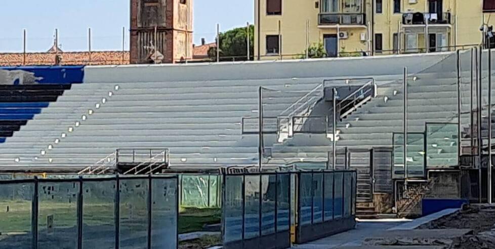 L’Arena Garibaldi e la Serie A, altri 300mila euro di lavori: «Una sfida contro il tempo»