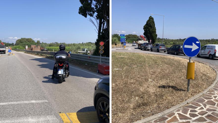 Rosignano, due ore per fare otto chilometri: «Togliere i cantieri nel weekend»<br>