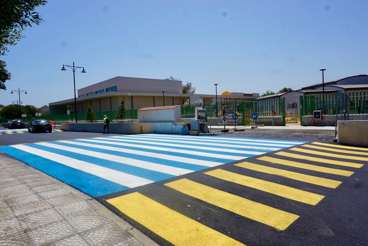 
	Il nuovo polo scolastico di via Veronese (foto Vanna Sanna)

