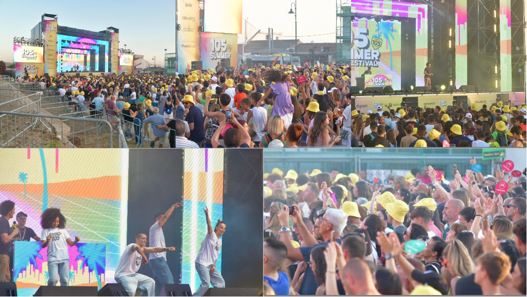 Esplode il 105 Summer Festival: in 15mila per i big della musica