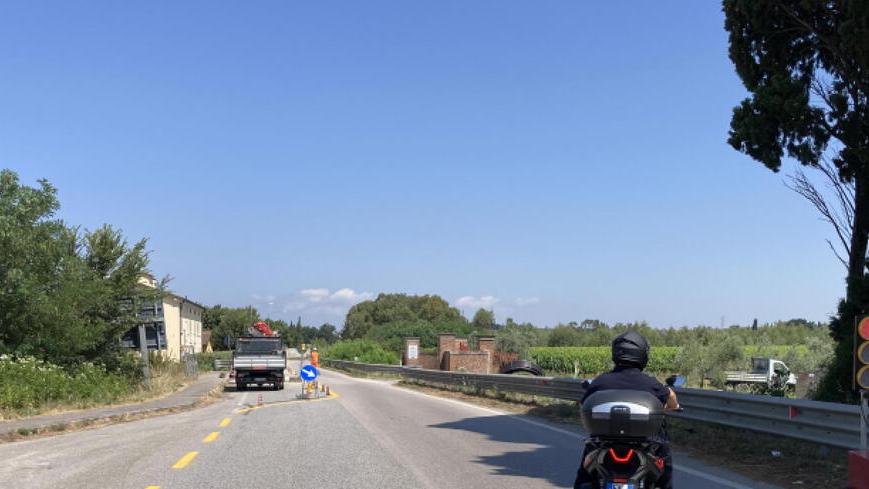 Sos cantiere tappo al Malandrone, la Provincia: «Stoppiamo i lavori»<br>