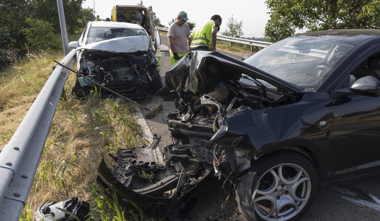 
	L'incidente sul cavalcavia a Baggiovara


