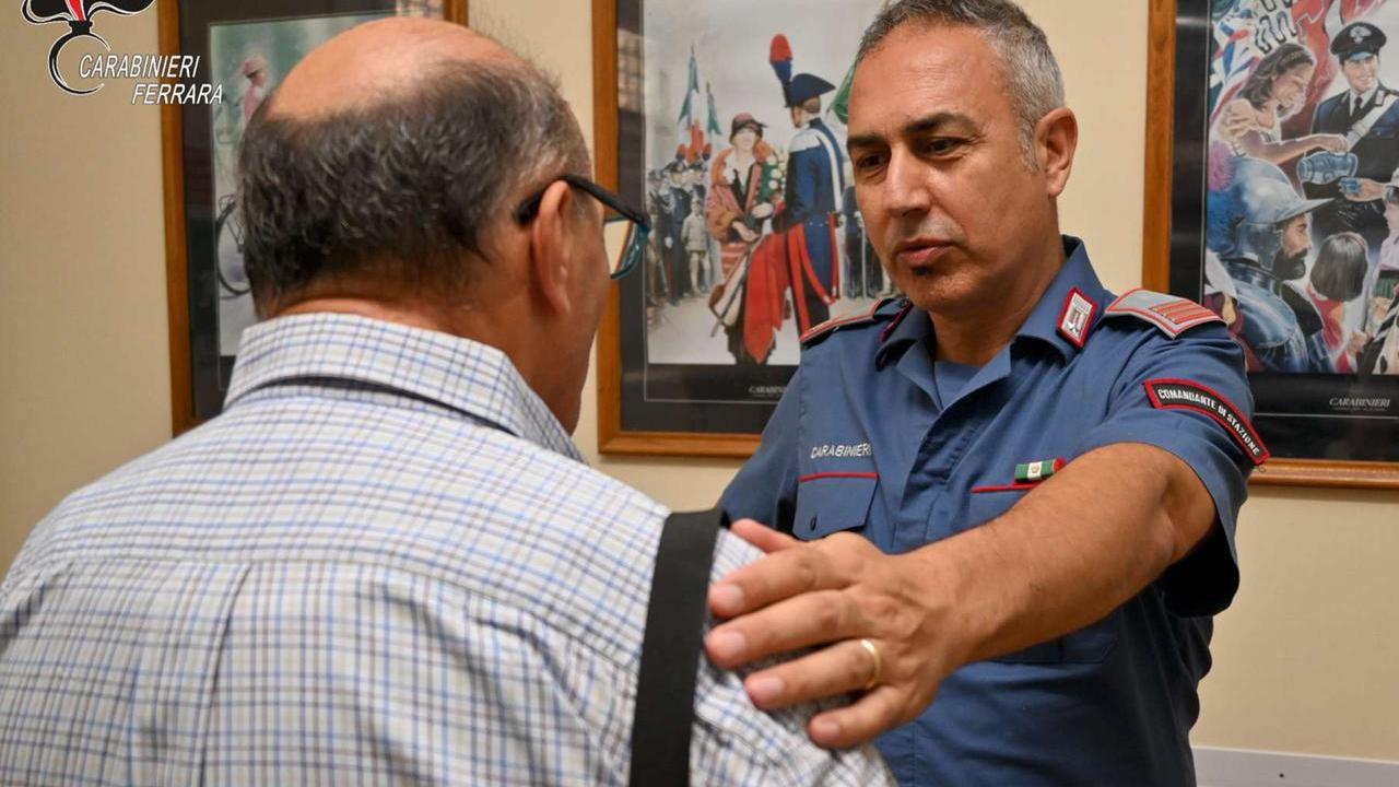 Falso maresciallo tenta di truffare un 68enne, colpo sventato a Cento