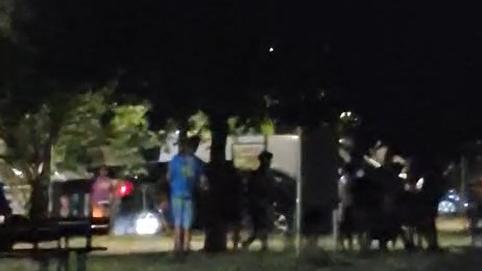 Gli istanti finali della rissa in via Nicoli