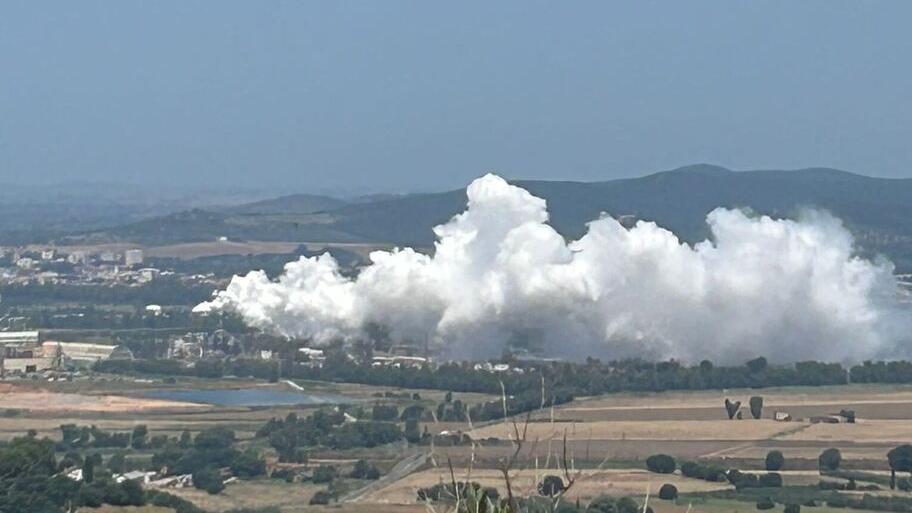 La nube sopra la Solmine