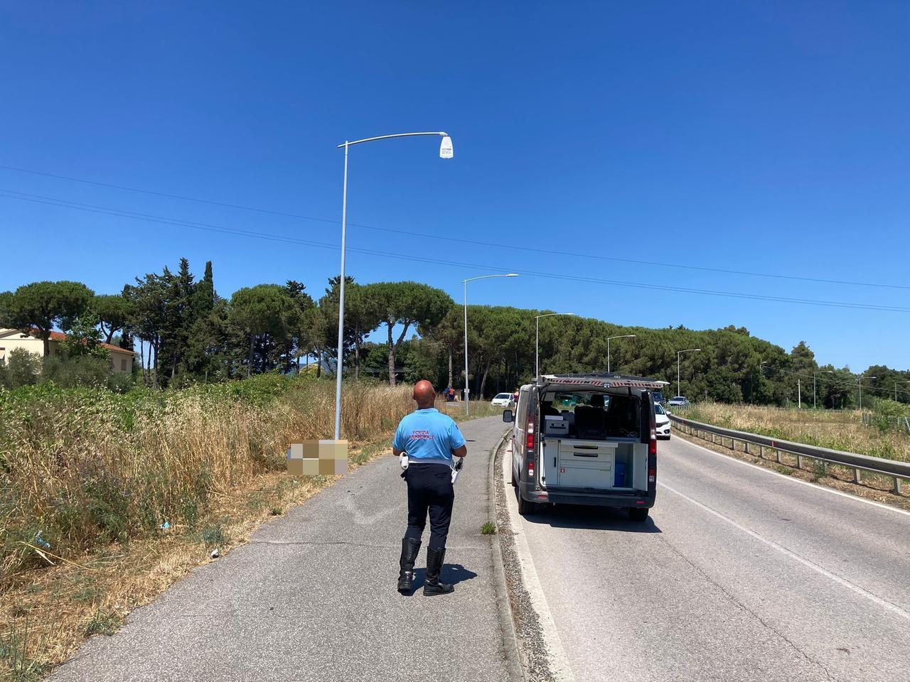 
	Il luogo dell'incidente (Foto Falorni/Stick)

