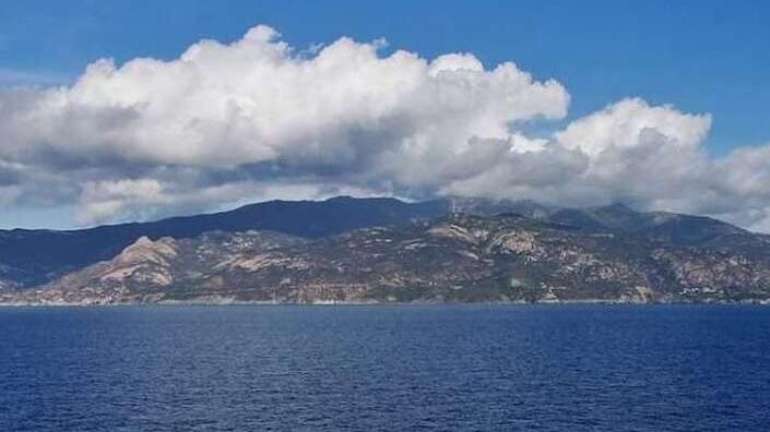 La costa dell'isola d'Elba