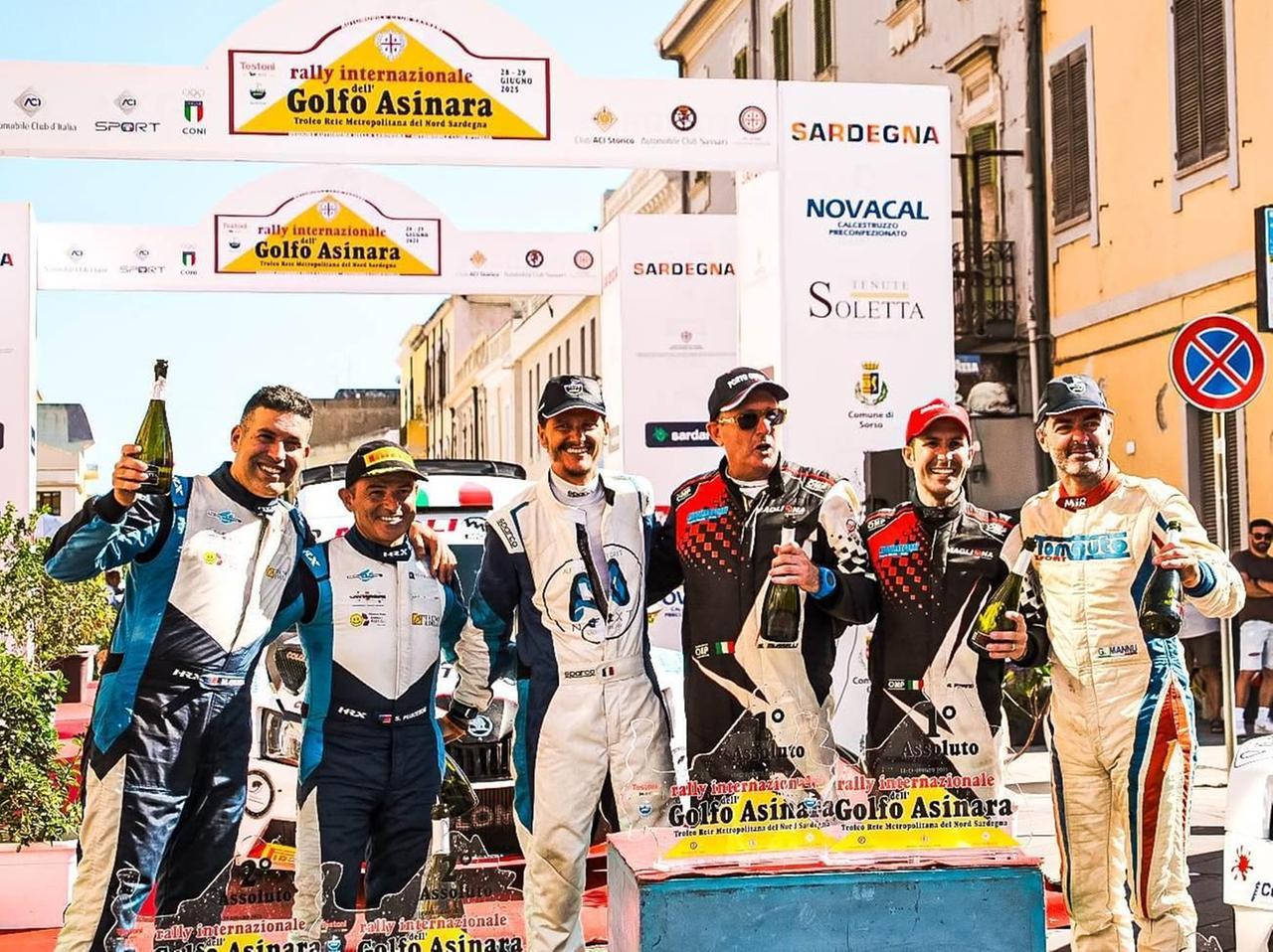 Andrea Pisano e Salvatore Musselli vincono il rally Golfo dell’Asinara