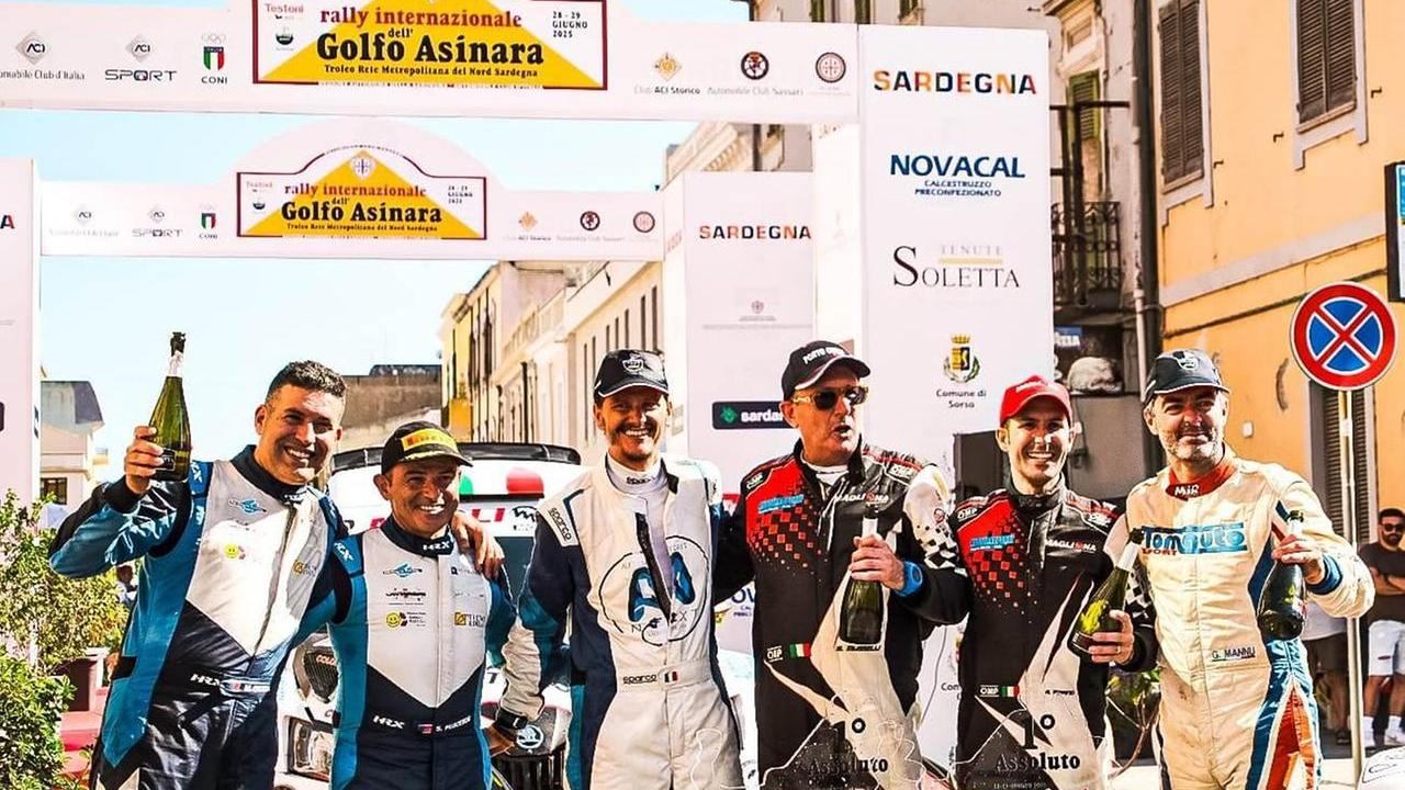 Andrea Pisano e Salvatore Musselli vincono il rally Golfo dell’Asinara