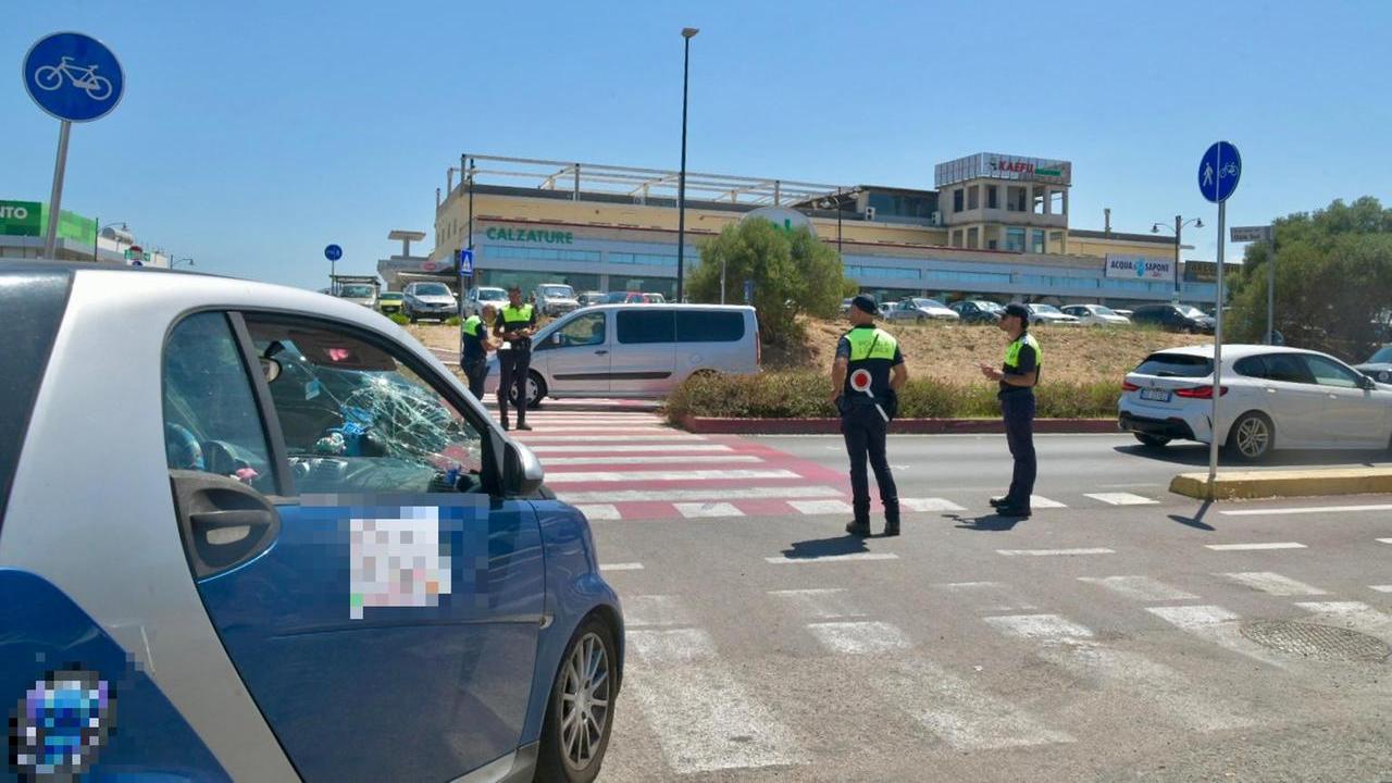 Olbia, uomo investito sulle strisce pedonali