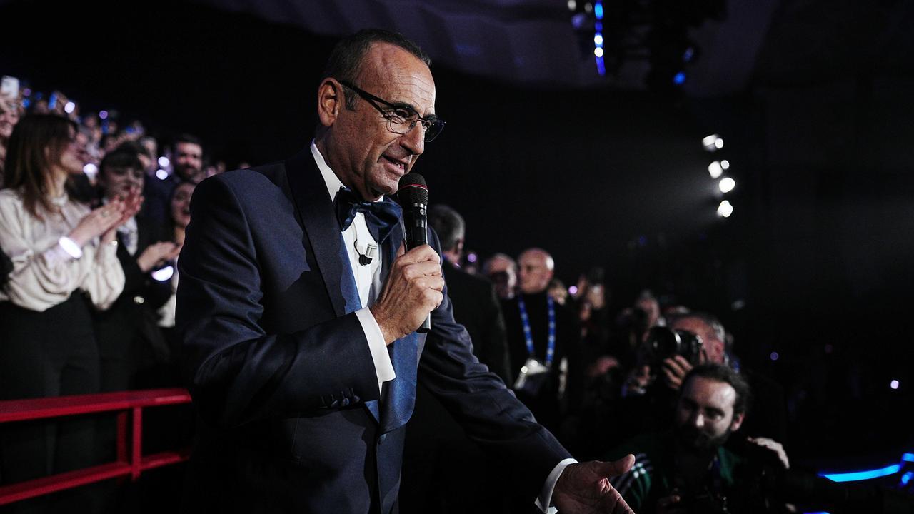 Carlo Conti a Sanremo