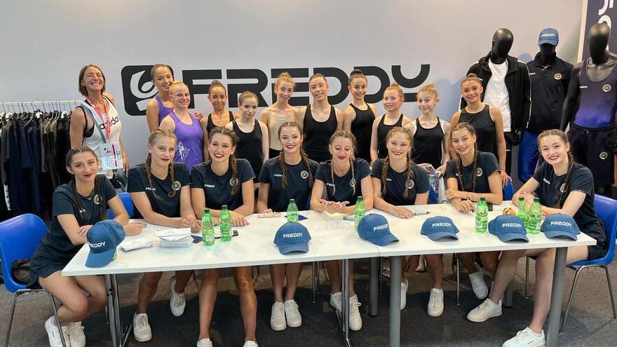 Le ginnaste del Club Giardino Carpi