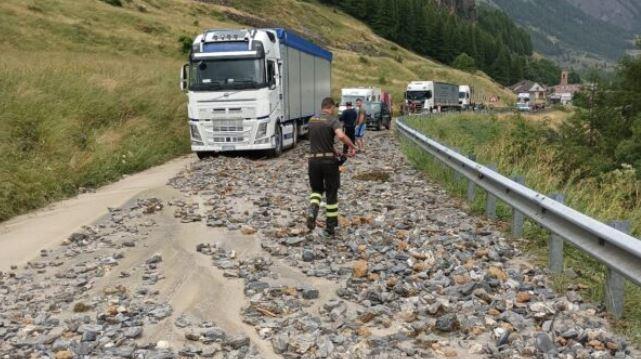 
	L'esondazione del Frejus (foto Lapresse)

