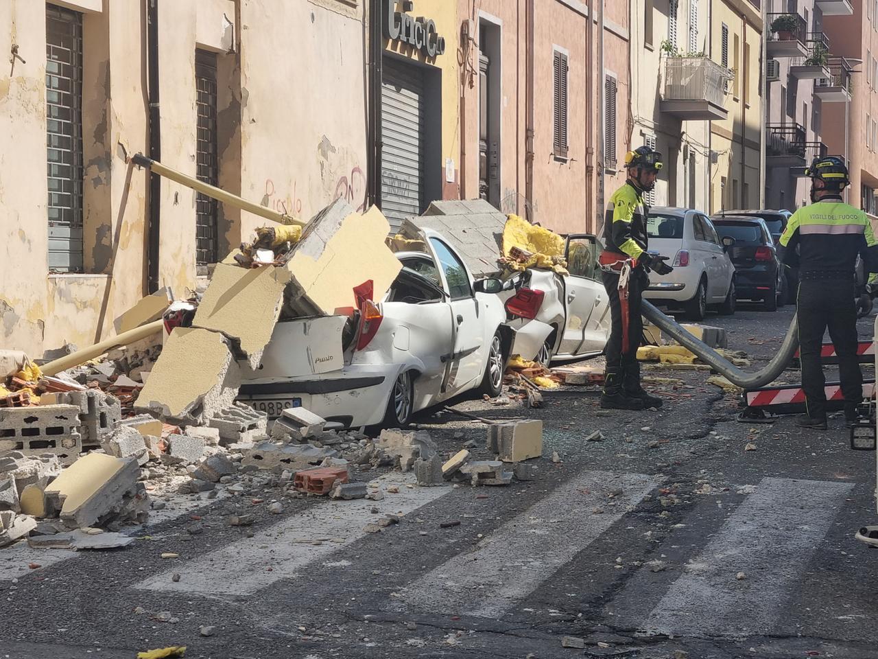 Esplosione per una fuga di gas a Sassari, il ferito ha ustioni nel 70% del corpo