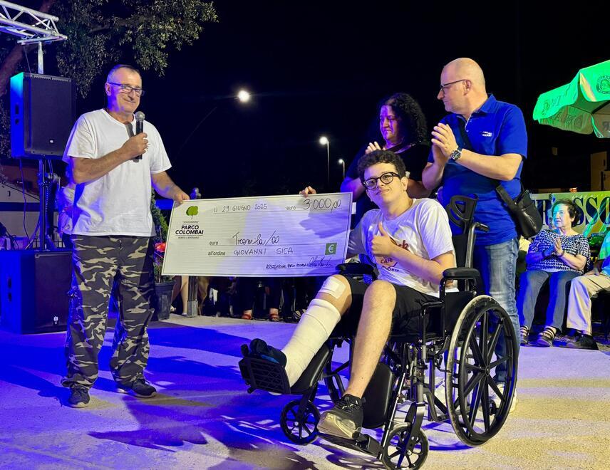 Giovane affetto da una patologia rara, raccolte le offerte al parco Colombai di Buggiano